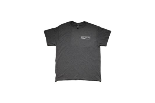 Box Logo Tee-Grey